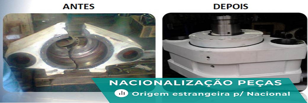 Empresa especializada em transformar peças estrangeiras em nacional